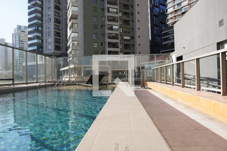Piscina de kitnet/studio para alugar com 1 quarto, 25m² em Vila Madalena, São Paulo