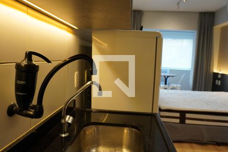 Studio para alugar com 25m², 1 quarto e sem vagaCozinha