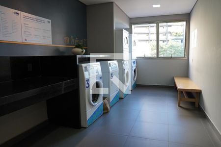 Studio para alugar com 25m², 1 quarto e sem vagaLavanderia