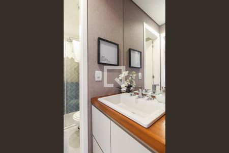 Apartamento à venda com 43m², 1 quarto e 1 vagaBanheiro 