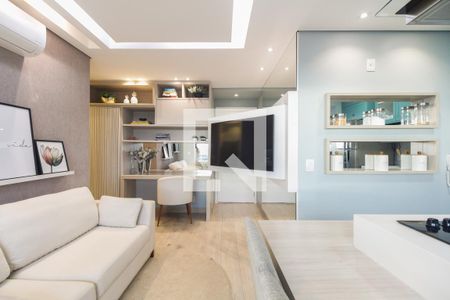 Sala  de apartamento à venda com 1 quarto, 43m² em Tatuapé, São Paulo