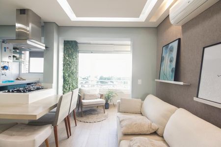 Sala  de apartamento à venda com 1 quarto, 43m² em Tatuapé, São Paulo