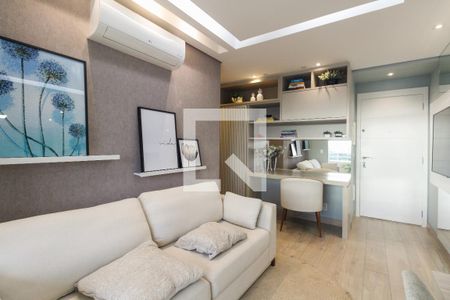 Sala  de apartamento à venda com 1 quarto, 43m² em Tatuapé, São Paulo