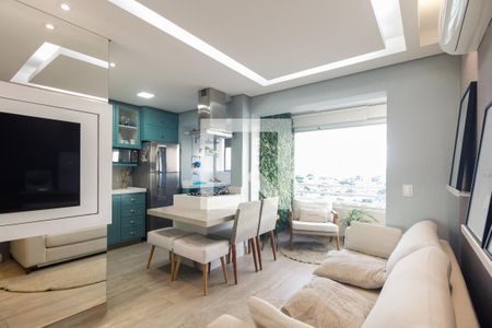 Sala  de apartamento à venda com 1 quarto, 43m² em Tatuapé, São Paulo