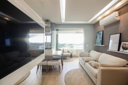 Sala  de apartamento à venda com 1 quarto, 43m² em Tatuapé, São Paulo