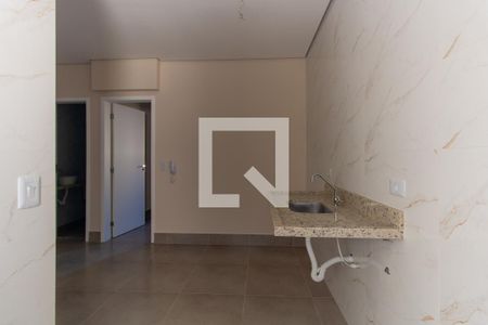 Cozinha de apartamento à venda com 1 quarto, 35m² em Vila Ivone, São Paulo