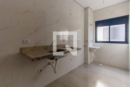Cozinha de apartamento à venda com 1 quarto, 35m² em Vila Ivone, São Paulo