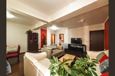 Sala  de apartamento à venda com 3 quartos, 110m² em Sion, Belo Horizonte