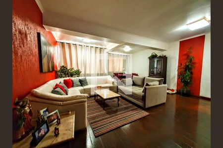 Sala  de apartamento à venda com 3 quartos, 110m² em Sion, Belo Horizonte