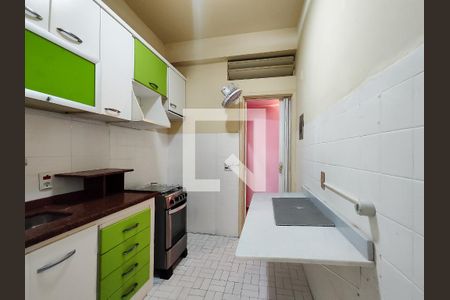 Cozinha de apartamento à venda com 2 quartos, 42m² em Grajaú, Rio de Janeiro