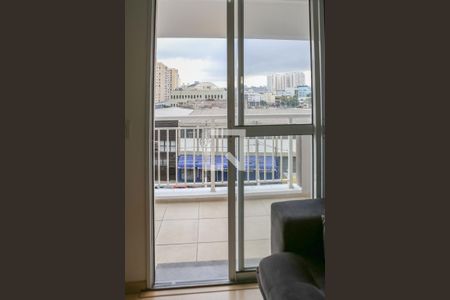 Vista da Sala de apartamento para alugar com 1 quarto, 38m² em Barra Funda, São Paulo