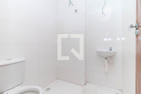 Banheiro da Suíte 1 de apartamento para alugar com 2 quartos, 39m² em Jardim Itapemirim, São Paulo