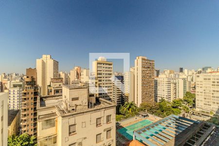Vista do Studio de kitnet/studio para alugar com 1 quarto, 33m² em Santa Cecilia, São Paulo