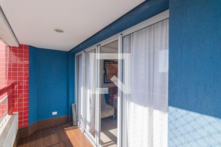 Varanda de apartamento à venda com 3 quartos, 133m² em Vila Assunção, Santo André