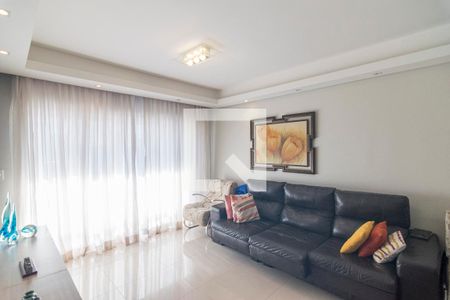 Sala de apartamento à venda com 3 quartos, 133m² em Vila Assunção, Santo André