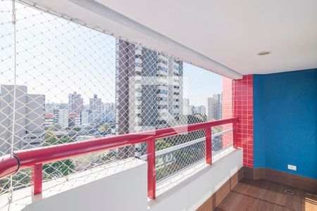 Varanda de apartamento à venda com 3 quartos, 133m² em Vila Assunção, Santo André
