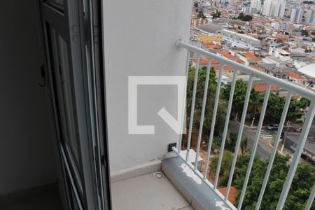 Varanda Sala/ Quarto de apartamento para alugar com 1 quarto, 34m² em Chácara Mafalda, São Paulo