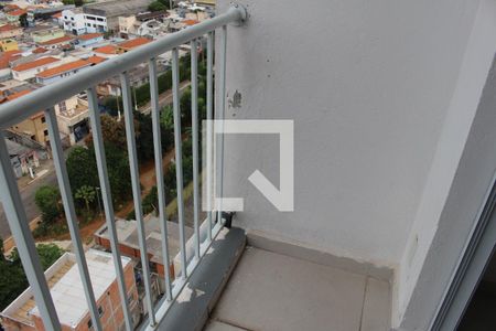 Varanda Sala/ Quarto de apartamento para alugar com 1 quarto, 34m² em Chácara Mafalda, São Paulo