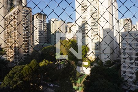 Vista da Sala de apartamento à venda com 2 quartos, 78m² em Jardim Paulista, São Paulo