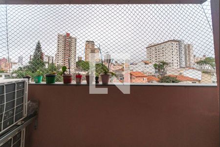 Varanda da Sala de apartamento à venda com 3 quartos, 126m² em Vila Assunção, Santo André