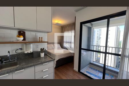 Studio para alugar com 23m², 1 quarto e sem vaga Studio para alugar com 23m², 1 quarto e sem vagaSala