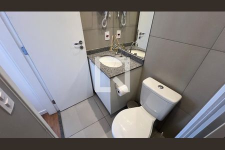 Studio para alugar com 23m², 1 quarto e sem vaga Studio para alugar com 23m², 1 quarto e sem vagaBanheiro da Suíte