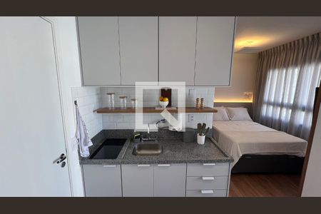 Studio para alugar com 23m², 1 quarto e sem vaga Studio para alugar com 23m², 1 quarto e sem vagaCozinha