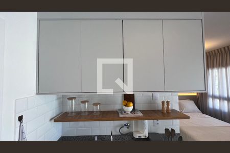 Studio para alugar com 23m², 1 quarto e sem vaga Studio para alugar com 23m², 1 quarto e sem vagaCozinha