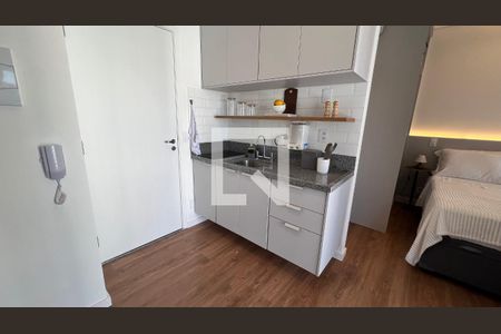 Studio para alugar com 23m², 1 quarto e sem vaga Studio para alugar com 23m², 1 quarto e sem vagaCozinha