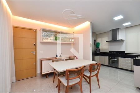 Sala 2 ambientes de apartamento à venda com 3 quartos, 113m² em Salgado Filho, Belo Horizonte