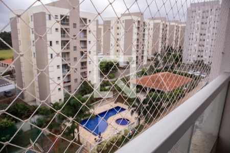Varanda Vista de apartamento para alugar com 2 quartos, 59m² em Vila São Pedro, Hortolândia