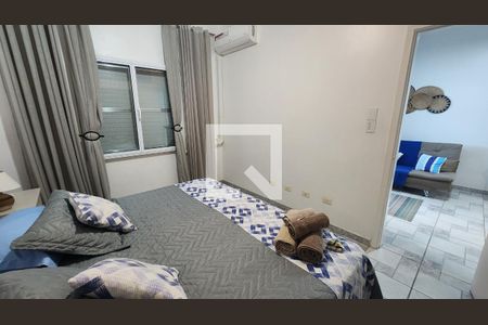 Quarto de apartamento para alugar com 1 quarto, 42m² em José Menino, Santos