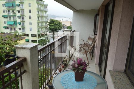 Varanda da Sala de apartamento para alugar com 3 quartos, 87m² em Taquara, Rio de Janeiro