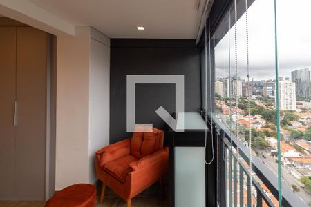 Studio à venda com 32m², 1 quarto e sem vagaVaranda