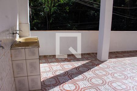 área de serviço de casa para alugar com 1 quarto, 60m² em Suíssa, Ribeirão Pires