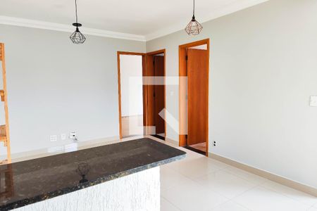 Sala de apartamento para alugar com 2 quartos, 63m² em Jardim Haydee, Mauá