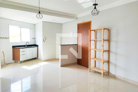 Sala de apartamento para alugar com 2 quartos, 63m² em Jardim Haydee, Mauá