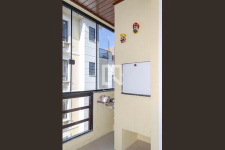 Sala / Cozinha / Sacada de apartamento para alugar com 1 quarto, 50m² em Canasvieiras, Florianópolis