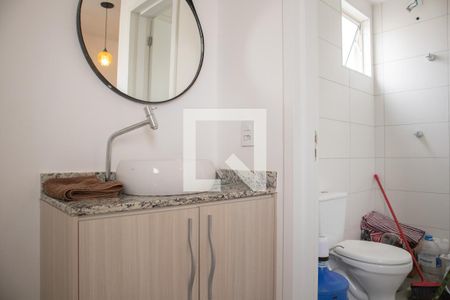 Banheiro da Suíte de apartamento para alugar com 2 quartos, 59m² em Loteamento Adventista Campineiro, Hortolândia