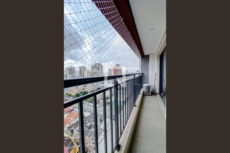 Varanda da Sala de apartamento para alugar com 1 quarto, 33m² em Ipiranga, São Paulo