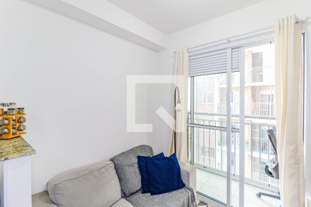 Sala de apartamento à venda com 1 quarto, 28m² em Jardim Caravelas, São Paulo