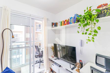 Sala de apartamento à venda com 1 quarto, 28m² em Jardim Caravelas, São Paulo