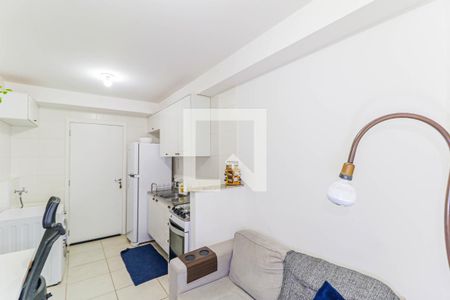 Sala de apartamento à venda com 1 quarto, 28m² em Jardim Caravelas, São Paulo