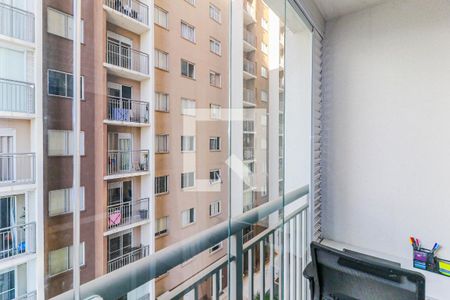 Varanda de apartamento à venda com 1 quarto, 28m² em Jardim Caravelas, São Paulo