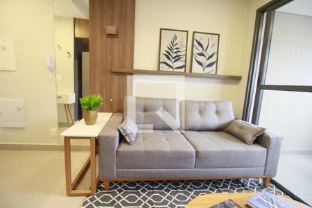 Sala de apartamento para alugar com 2 quartos, 41m² em Indianópolis, São Paulo