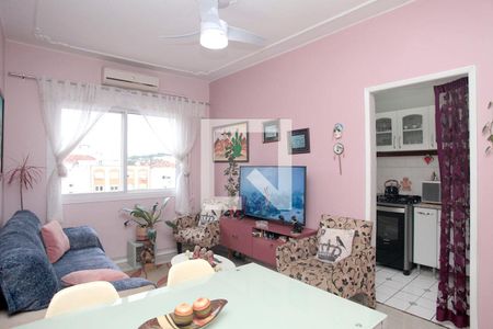 Sala de apartamento à venda com 1 quarto, 59m² em Santana, Porto Alegre