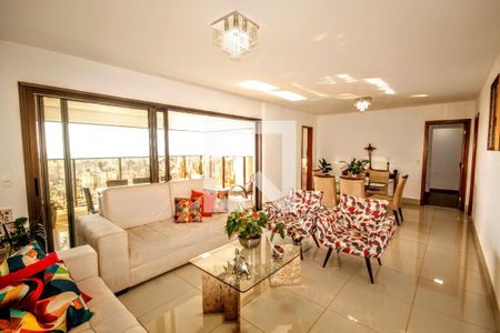 Sala de apartamento à venda com 4 quartos, 158m² em Santo Antônio, Belo Horizonte