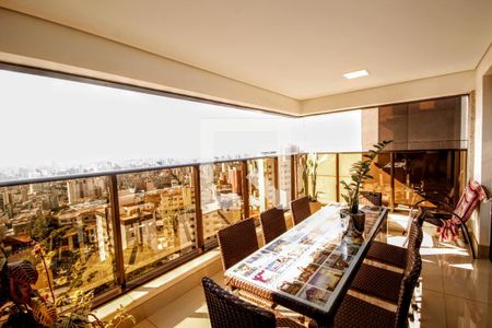 Varanda de apartamento à venda com 4 quartos, 158m² em Santo Antônio, Belo Horizonte