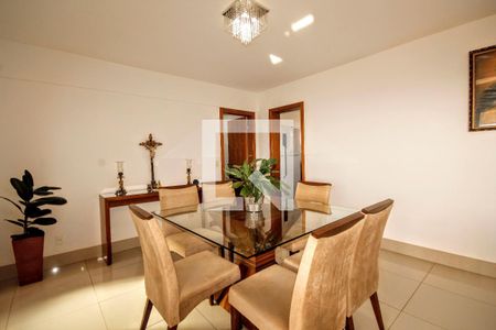 Sala de Jantar de apartamento à venda com 4 quartos, 158m² em Santo Antônio, Belo Horizonte