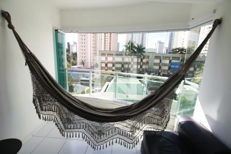 Varanda da Sala de apartamento para alugar com 2 quartos, 69m² em Setor Bela Vista, Goiânia